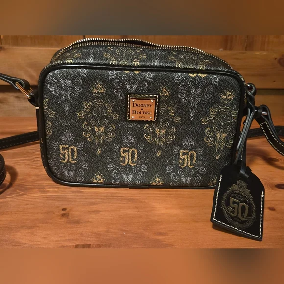 Disney Dooney & Bourke Haunted Mansion 50th Anniversary Crossbody Bag - Picture 3 of 5